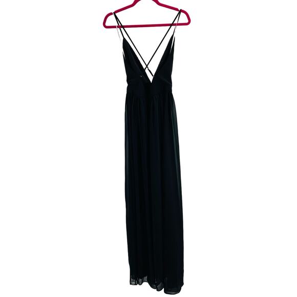 Lulu's Black Maxi Dress - Picture 2 of 8